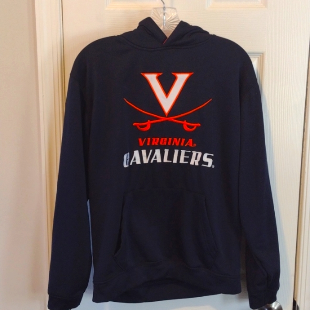 Virginia Cavaliers hooded sweatshirt by Colosseum Athletics size 20 (XL) YOUTH